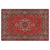 cover-your-desk Schreibtischunterlage für Kinder und Erwachsene Orientalischer Teppich in rot, aus hochwertigem Vinyl , 60 x 40 cm