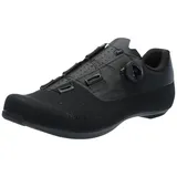 FIZIK Tempo Overcurve R4 Wide Road Cycling Boa Schuhe Rennradschuhe, Schwarz