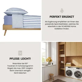 SCHIESSER Bettwäscheset Marie | Renforcé | 2-teilig | 135 x 200 cm, Schlaftextilien, Bettwäsche, Bettwäsche
