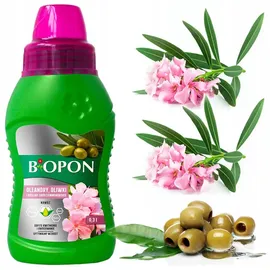 Biopon Flüssigdünger für Oleander, Oliven und Mediterrane Pflanzen 0,3 l