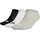 adidas Thin and Light No-Show Socken, 3 Paar Medium Grey Heather / White / Black 34-36