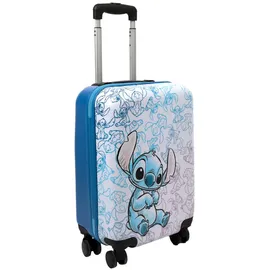 Undercover Lilo & Stitch 4-Rollen Cabin 57 cm / 35 l blau/weiß