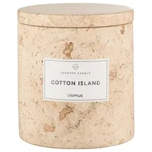 BLOMUS Frabli Cotton Island Duftkerze 10 Ø x 11 cm braun