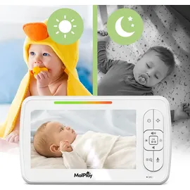MalPlay Babyphone mit Kamera 5 Zoll