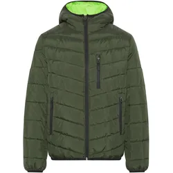 Steppjacke mit leicht glänzender Optik S