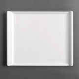Olympia Kristallon Melamine Platter White - 530x330x25mm