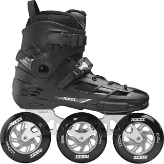 ROCES EGO 3X110 TIF Black/Silver - Black / Silver - EU 40