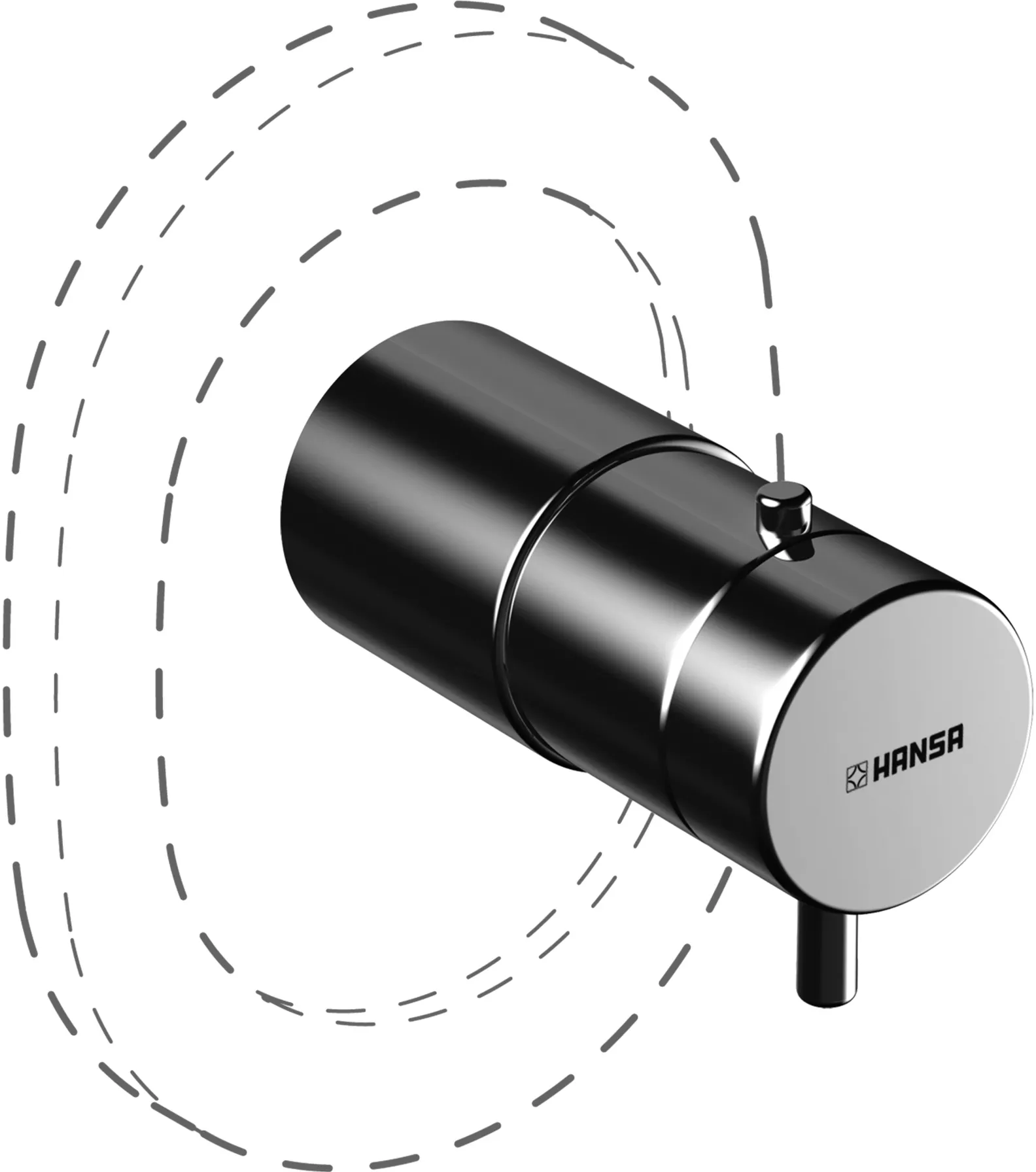 HA Rohbauset Brause-Thermostatbatterie HANSA 0822