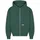 bazix republiq Super Heavy Blank Zip-Hoodie Herren Grün M