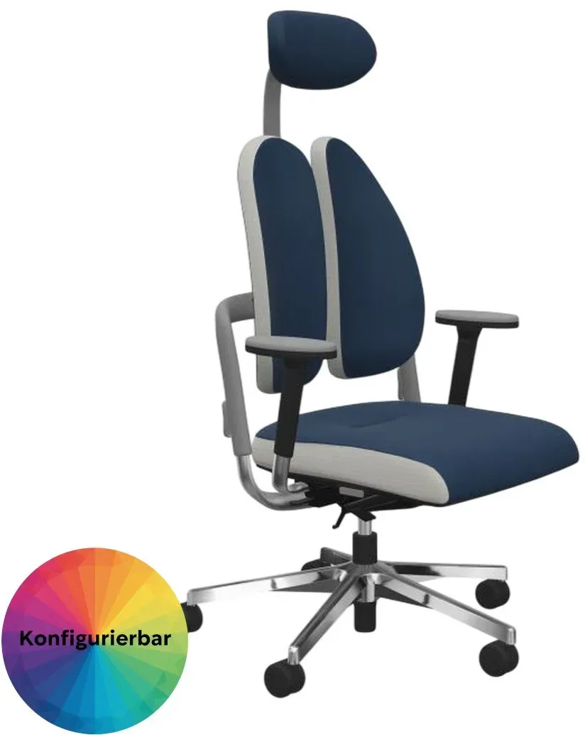 NowyStyl Rohde & Grahl xenium duo back - Bürodrehstuhl mit...