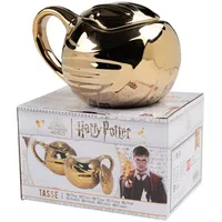 HARRY POTTER Tasse in Geschenkbox goldener Schnatz Quidditch Kaffeetasse