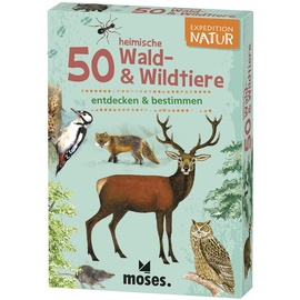 Moses Expedition Natur: 50 heimische Wald & Wildtiere