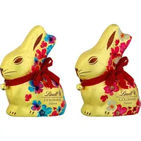 Lindt Goldhase Blumen Edition Alpenvollmilch Schokolade 200g 4er Pack