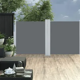 vidaXL Ausziehbare Seitenmarkise Anthrazit 100 x 600 cm