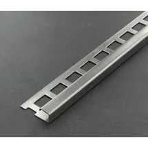 Proline Fliesenschiene Als Quadratprofil, Edelstahl (v2a) Glänzend, Länge 2,50 M 11 Mm Fliesenprofil