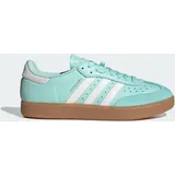 Adidas Velosamba Leather Fahrradschuh Semi Flash Aqua / Cloud White / Gold Metallic 40 2/3