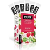 (199,67€/1kg) Instick Getränkepulver 12 x 2,5g Himbeere Sticks Zuckerfrei Vegan