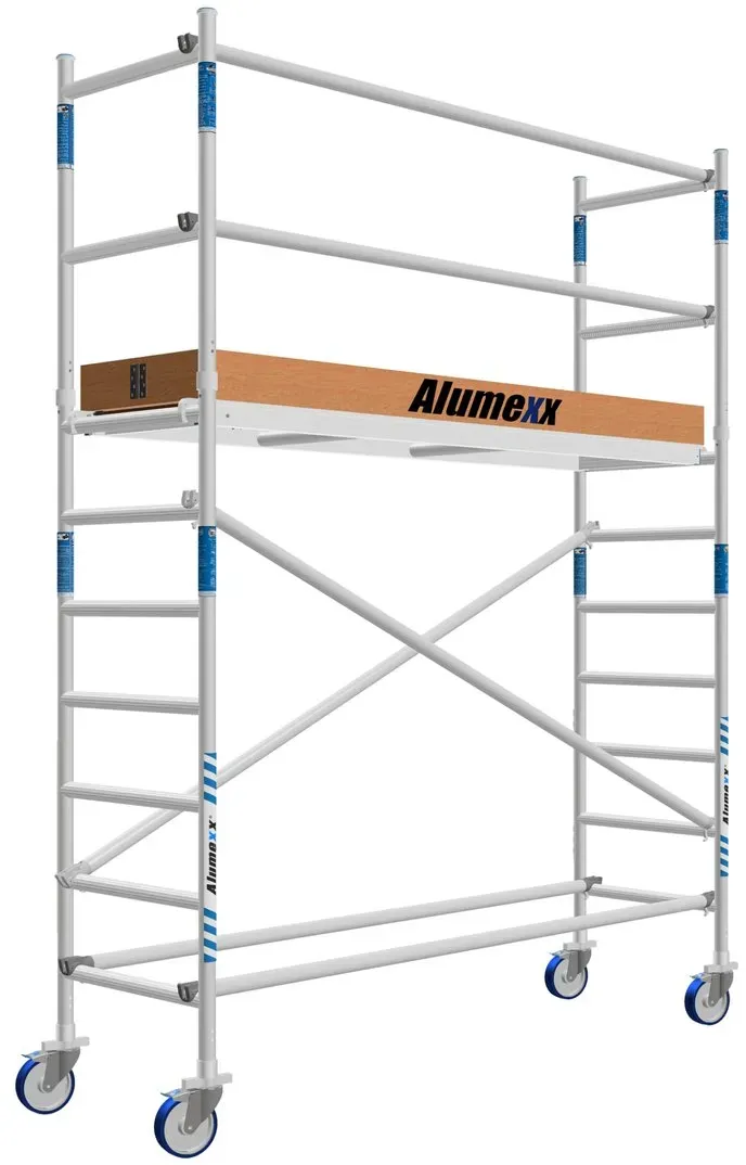 Alumexx ALX Basic Line Rollgerüst 75x190 Arbeitshöhe 4,2 m
