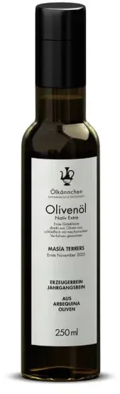 Ölkännchen Masia Terrers Olivenöl Spanien bio 250ml
