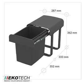EKOTECH Aladin 15 l Orion Grey