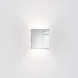 serien lighting App Wandleuchte Echtglasspiegel | warmweiß (3000 K)