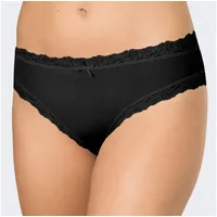 NINA VON C. Damen-Slip 3er-Pack schwarz 40