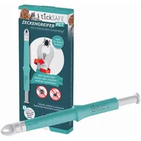 TickSAFE Zeckengreifer mit rotierendem Greiferkopf zur Anwendung am Tier