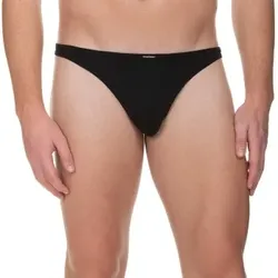 Bruno Banani Check Line 2.0 String Schwarz Polyamid Small Herren