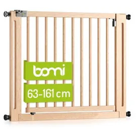 Bomi Treppenschutzgitter Miko 63-161 cm Braun