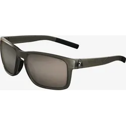 Sonnenbrille Erwachsene Kategorie 3 Wandern - MH530 schwarz/silber rauchschwarz No Size