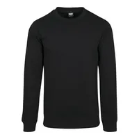 URBAN CLASSICS Basic Terry Crew Gt T-Shirt Black 4XL