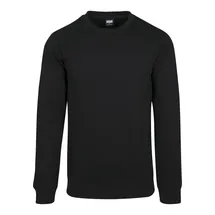 URBAN CLASSICS Basic Terry Crew Gt T-Shirt Black 4XL