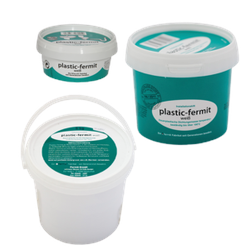 Plastic-Fermit-weiß 250 g Dose