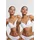 URBAN CLASSICS padded Bra in white+white | Weiß