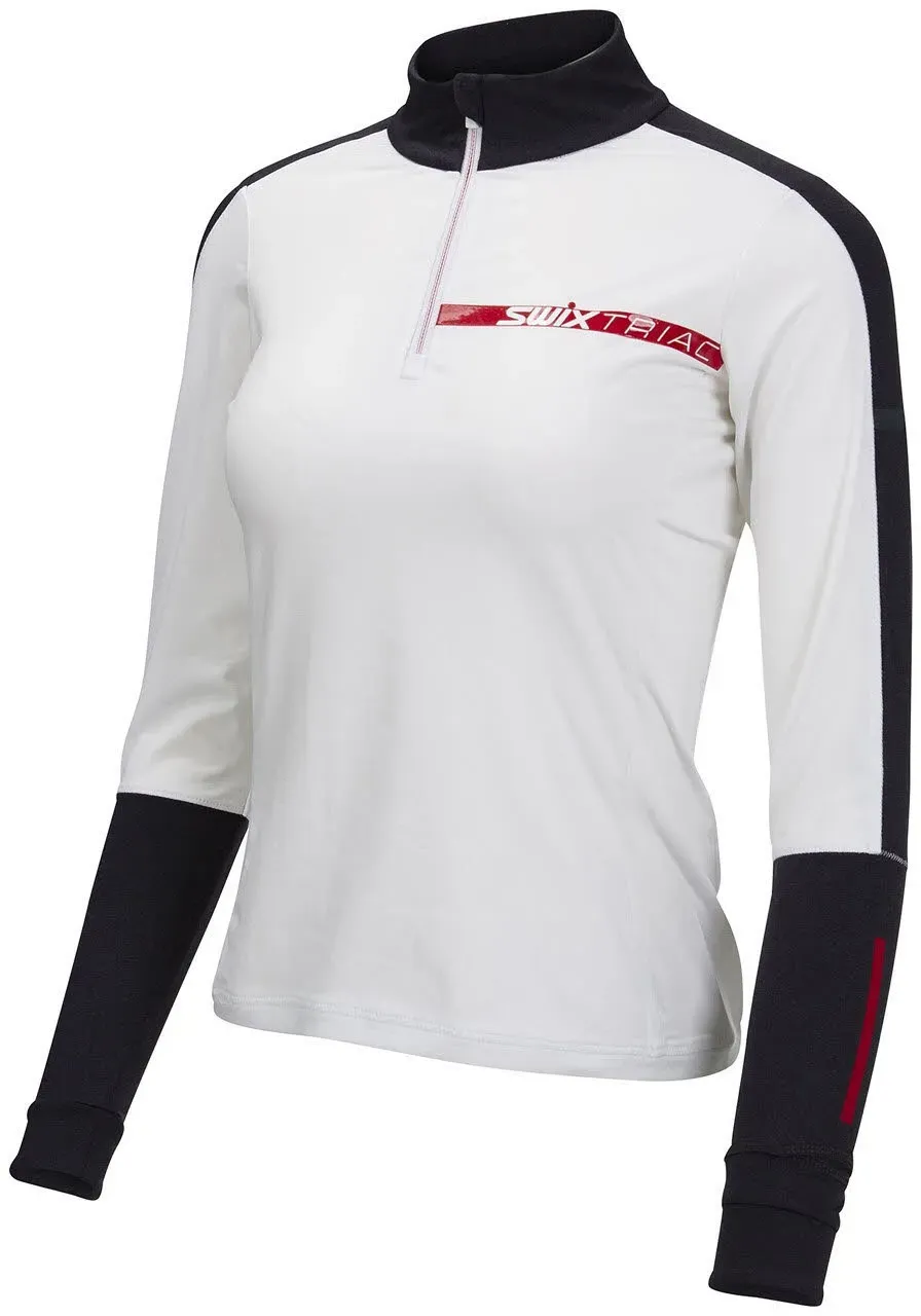 Swix DA Swix Triac NTS Damen Skirolli Langarm atmungsaktiv Komfort Sport Freizeit weiß XL
