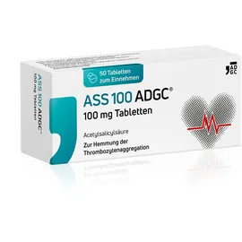 Zentiva Pharma GmbH ASS 100 ADGC 100 mg Tabletten