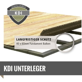 Karibu Mühlentrup 4 x 2,13 m terragrau