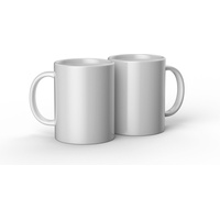 Cricut Mug Press, gestaltbare Tassen, 425ml, weiß, 2er-Pack (2007823)