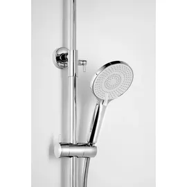 Sapho ICONIC Duschsäule mit Hebelarmatur, Chrom - Silber