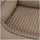 Knuffelwuff Hundebett Columbia M-L 85 x 63 cm grau