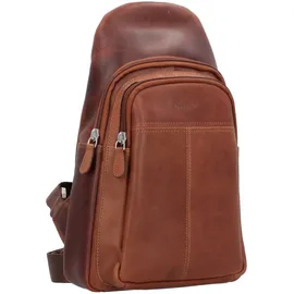 Esquire Dallas Umhängetasche Leder 20 cm braun