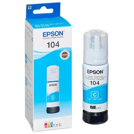 Epson 104 Tintenflasche cyan