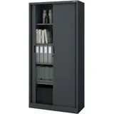 Jan Nowak KETI Aktenschrank 185 x 90 x 45 cm Anthrazit