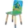 Phoenix Kindersitzgruppe Minecraft 60 x 49 x 50 cm MDF Massivholz grau/grün