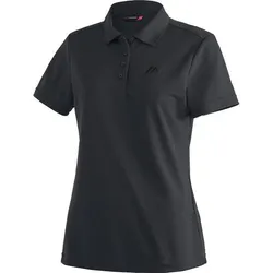 MAIER SPORTS Damen Polo Ulrike Da-Polo 1/2 Arm, black, 44