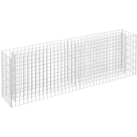 deluke Gabionen Hochbeet ROON 180 × 30 × 60 cm