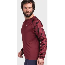 Schöffel Longsleeve Lakata Trail M (4-Wege-Stretch, schnelltrocknend) rot Herren