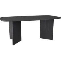 Selsey Piano 190 x 74,5 x 100 cm Esche Schwarzgrau