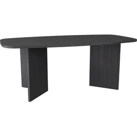 Selsey Piano 190 x 74,5 x 100 cm Esche Schwarzgrau