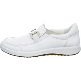 ARA Damen Roma Slipper, weiß, 38.5 EU Weit